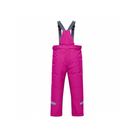 Ski costume for a girl, height 128 cm, raspberry color-5