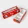 New Year. Box for 3 sweets, "New Year's Post", 13x5x3.3 cm, confectionery packaging