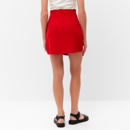 Women's skirt Minaku: Casual Collection Red color, rr 44-5