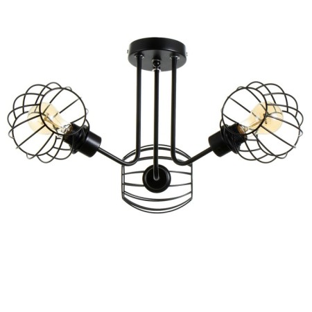 Svetogor chandelier "Light" 3x60W black 62x62x28cm-1