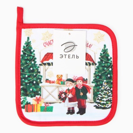 Take "New Year's Fair" 19x19cm, sarzha, 100% x/l, Vatin 250g/m2-2