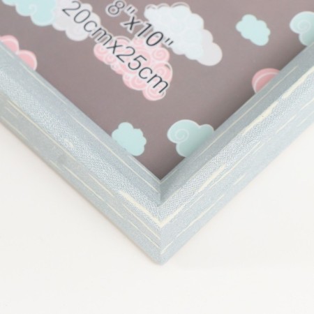Photo frame plastic 20x25 cm "Scandinavia" gray-blue 27.6x22.5 cm-2