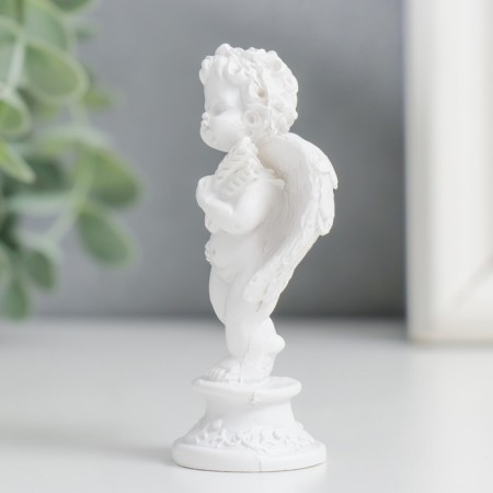 Polystone souvenir "Snowthrough angel with crop" MIX 7x3.7x2.8 cm-4