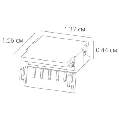 Connector ARTE LAMP Strip-CCCESSORES A32-12-RGBW, White-5