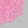 Beads for creativity Plastic "Rhombus Crystal Holographs Pink" set 20 grams 0.4x0.4 cm