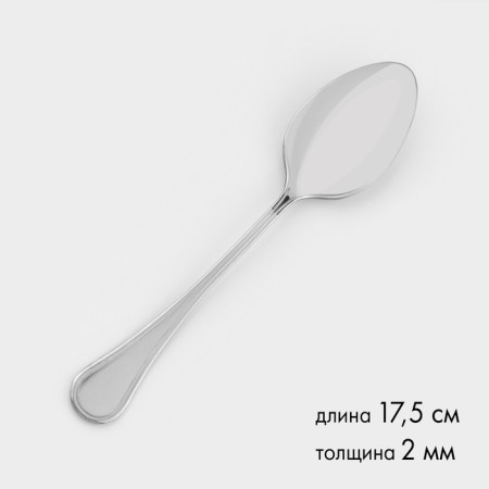 Spoon "Sonata" ("imperial"), h = 17.5 cm, thickness 2 mm