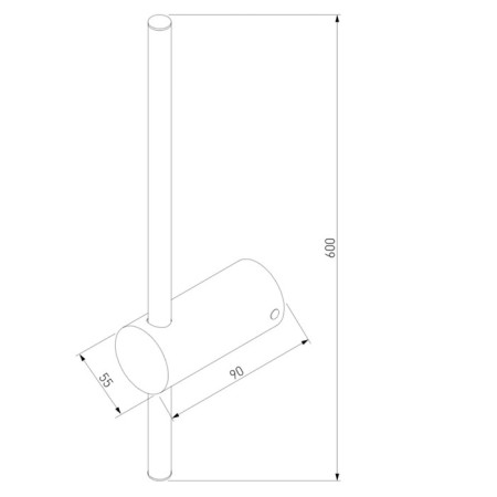 Interior backlight Elektrostandard, Cane Led 12 W, 600x55x90 mm, IP20, white color-5