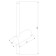 Interior backlight Elektrostandard, Cane Led 12 W, 600x55x90 mm, IP20, white color