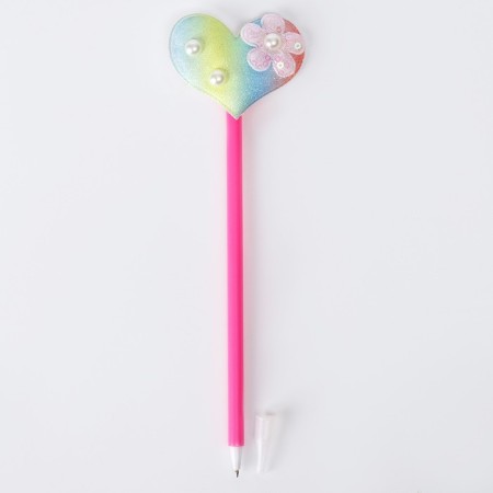 Pen "Rainbow Heart", Mix Colors-2