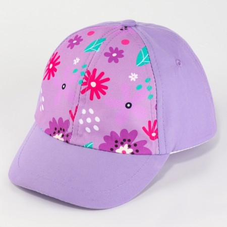 Baby cap for the girl "Polyanka", river 48-50-1