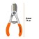 The secateur is amplified, cut diameter 25 mm 14x5x1 cm