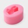 Mold Dolyana "Dog", silicone, 5.4 × 4.3 cm, pink color