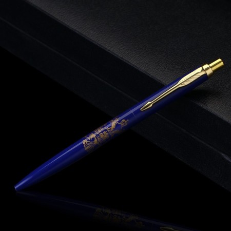 Metal handle automatic "Coat of arms", blue paste 1.0 mm-2