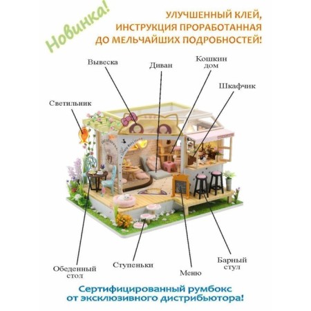Interior designer Hobby Day Minihouse "Kotokafe", Rumbox-1