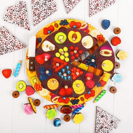 Developing game "Cake" 54 elements, 5 layers-4