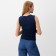 T-shirt female minku: Basic line color dark blue , rr 48