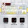 Keyboard A4Tech Bloody S87 Energy Mechanical White/Yellow USB for Gamer LED (S87 USB EN 103389
