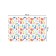 Set of napkins for setting the table "Christmas tree decorations", rectangular, rounded edges, size 30x46 cm, 4 pcs