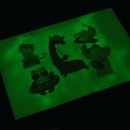 Set for drawing light "Funny animals"-3