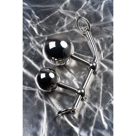 Things with two Toyfa Metal balls, silver color-5