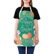 Apron of a kitchen with a photo print 