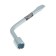 Key cylinder key service key, 71372, G-shaped, 19 x 210 mm