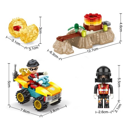 Designer Coaters "Golden Factory", 105 parts-1