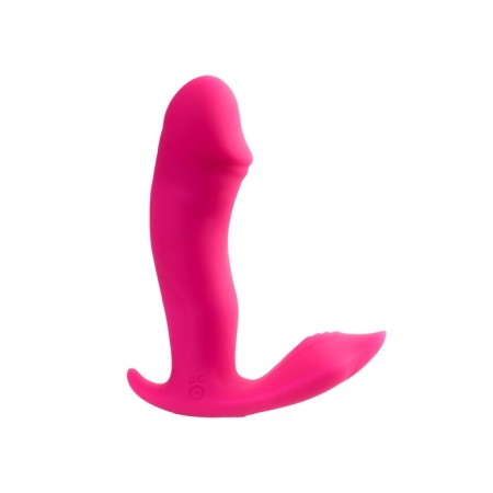 GHO point stimulator with Jos Tilly voice control, silicone, pink color, 11 cm-1