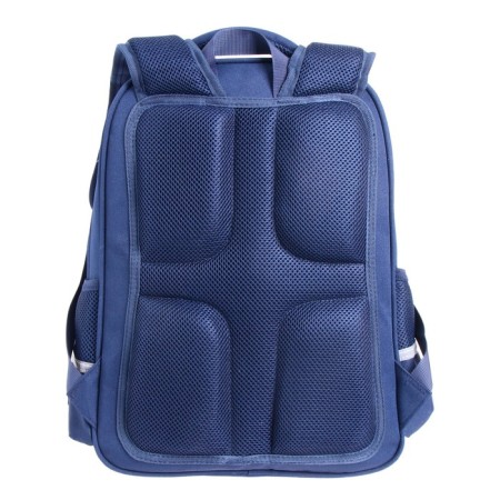 School backpack Bruno VisConti, 40 x 30 x 16 cm, ergonomic back, DAB, blue-5