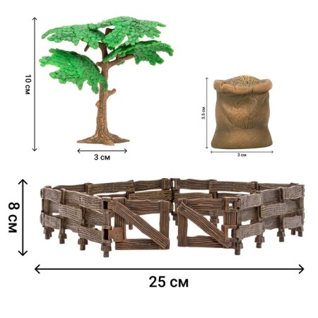 Set of figures "on the farm", 8 items-7