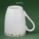 New Year's mug for tea “approximation of a miracle”, 330 ml, porcelain, white color