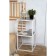 Shelving 2, 400x400x782, White Muar/Metropolitan Gray