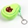 Soft wallet "Avocado" on a key fob, 10 cm, species mix