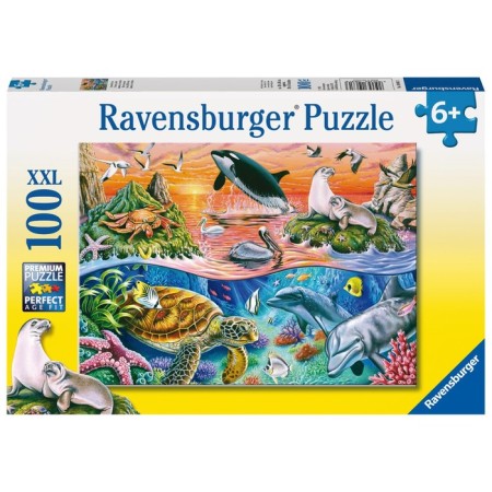 Ravensburger puzzle "Beautiful Ocean", 100 elements-1