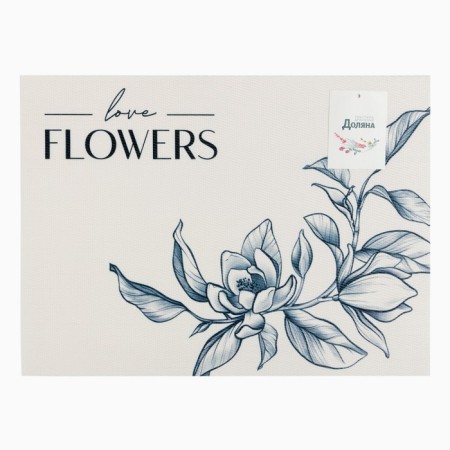 Napkin on the table "Flowers" PVC 40*29cm-4