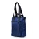 Women's bag 12822, 28x34x12 cm, textiles, 1 depth, blue