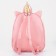 Baby backpack for a girl with sequins "Unicorn", a lightning department, pink color