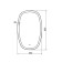 Mirror Comforty Cosmea 50, LED backing, contactless sensor, 50x80 cm