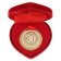 Wedding medal in the velvet box “Pearl wedding 30 years”, D = 5 cm.