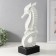 Souvenir Ceramics "Sea Horse" White 15x12.5x42.5 cm