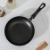The “Expert” pan, d = 20 cm, plastic handle, anti -stick coating, burgundy color