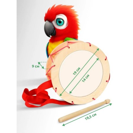 Toy children's drum "Parrot"-7