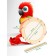 Toy children's drum "Parrot"