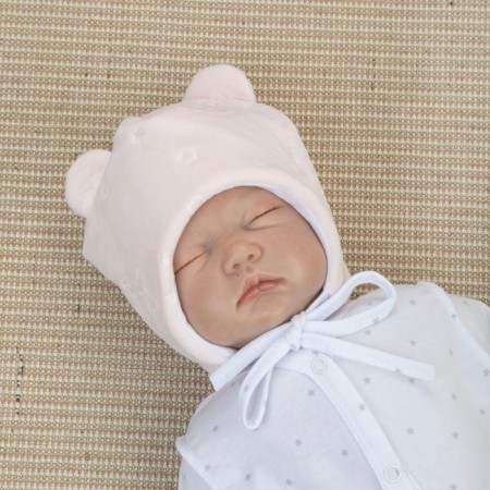 Set for discharge Winter Kinderlitto "Bear on the Moon", 6 items, height 56-62 cm, pink color-1