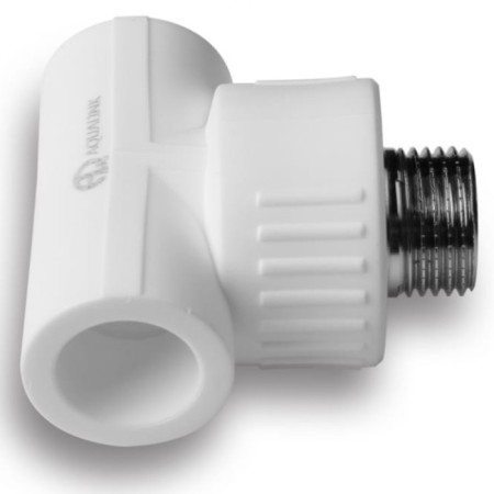 Combined Aqualink, polypropylene tee, d = 20 mm x 3/4 ", external thread-5