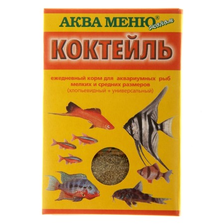 Feed Aqua menu "cocktail" for fish, 15 g