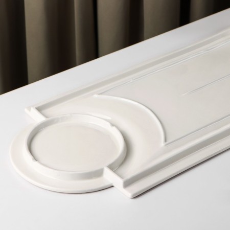 Ceramic dish with a classic sauce, 42.5 × 20.5 cm-2