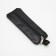 Key of zipper, length 15 cm, ring, black color