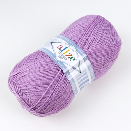 Yarn "Lanagold 800" 49% wool, 51% acrylic 730m/100g (166)-1