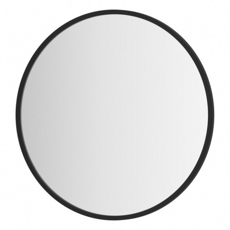 Mirror in frame D 40 cm, evoForm, black color